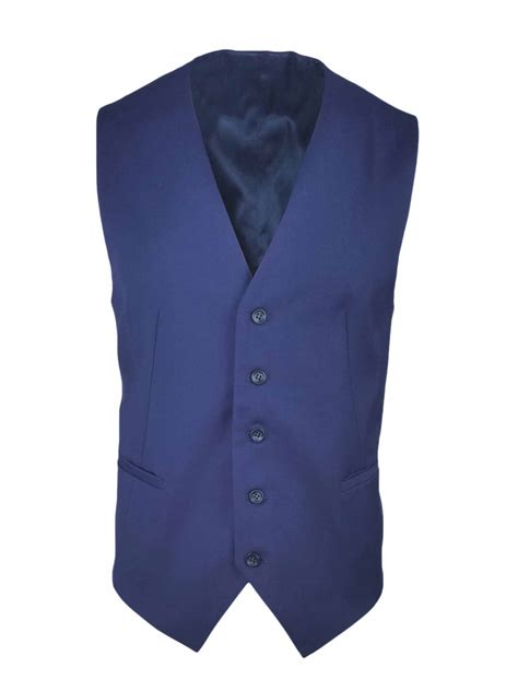 royal blue men's vest.